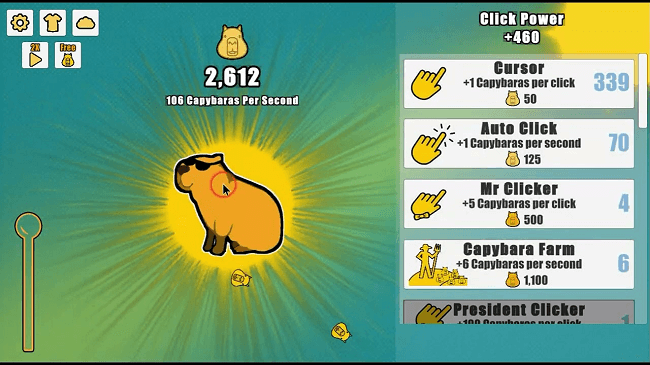 Capybara-Clicker-Free